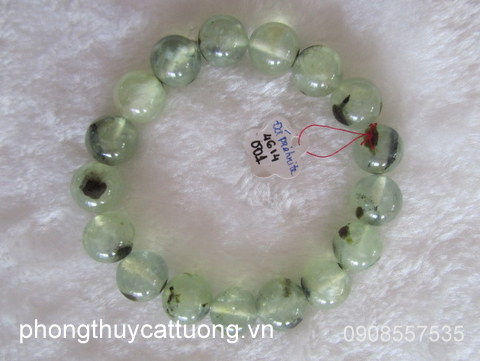 Chuỗi vòng tay Đá Prehnite - 12714-01