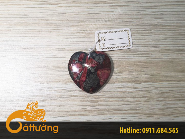 Mặt Dây Chuyền Trái Tim Lông Công LC11234_01