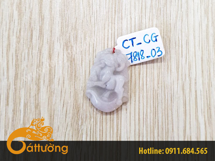 Mặt Dây Chuyền 12 Con Giáp Đá Cẩm Thạch CT_CG 7818_03