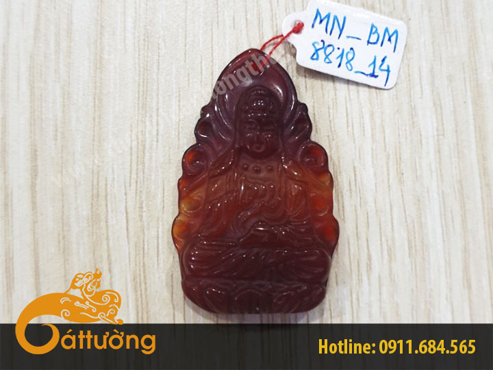 Mặt Dây Chuyền Bản Mệnh Đá Mã Não MN_BM 8818_14