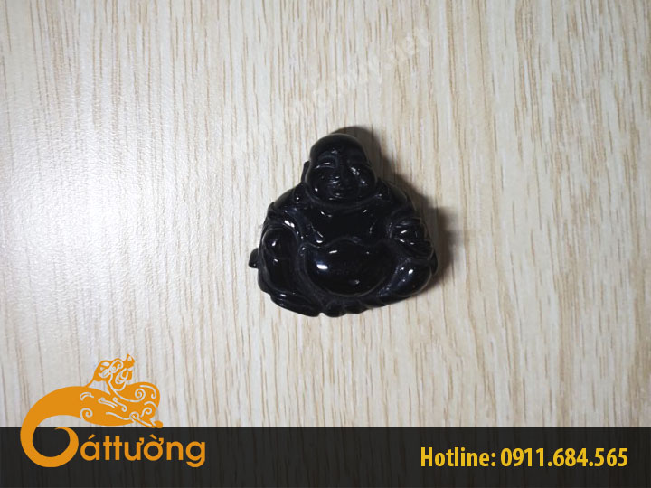 Mặt Dây Chuyền Di Lạc Hắc Diệu Thạch DH_DL 7818_02