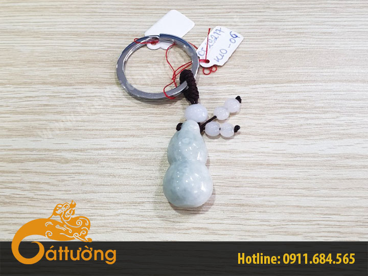 Mặt Dây Chuyền Hồ Lô Đá Cẩm Thạch CT23416