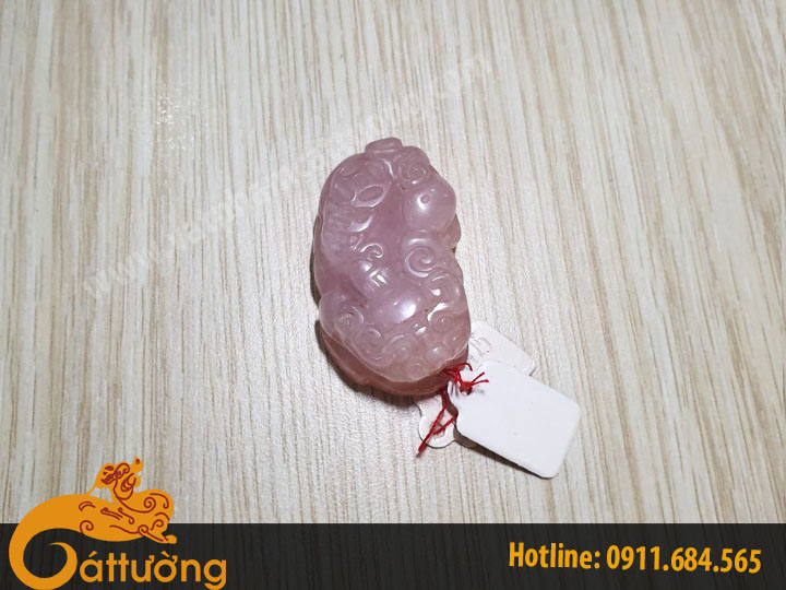 Mặt Dây Chuyền Thạch Anh Hồng TAT 7878_02