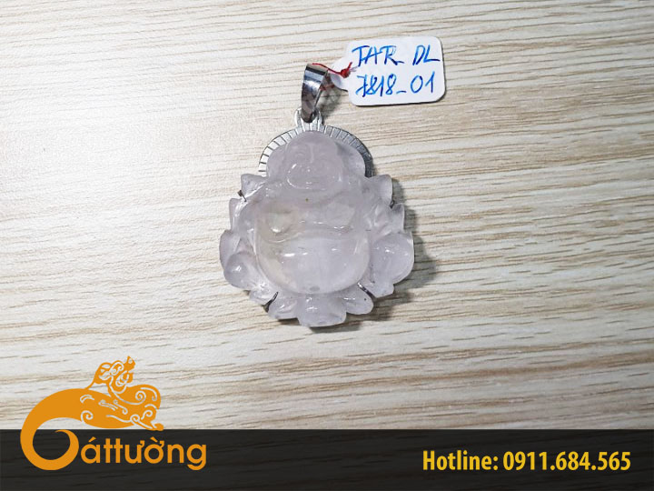 Tôn Tượng Di Lặc Thạch Anh Trắng TAT_DL 7818_01