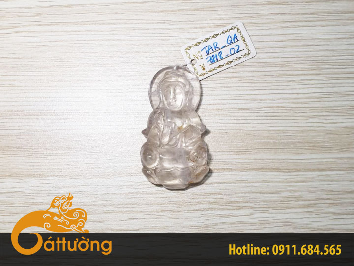 Tôn Tượng Quan Âm Thạch Anh Trắng TAR_QA 7818_02