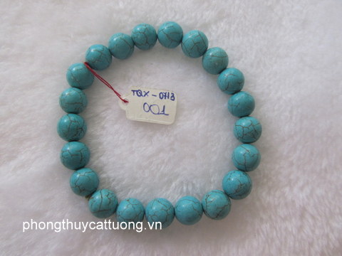 vòng lục tùng thạch trừ tà 8 ly